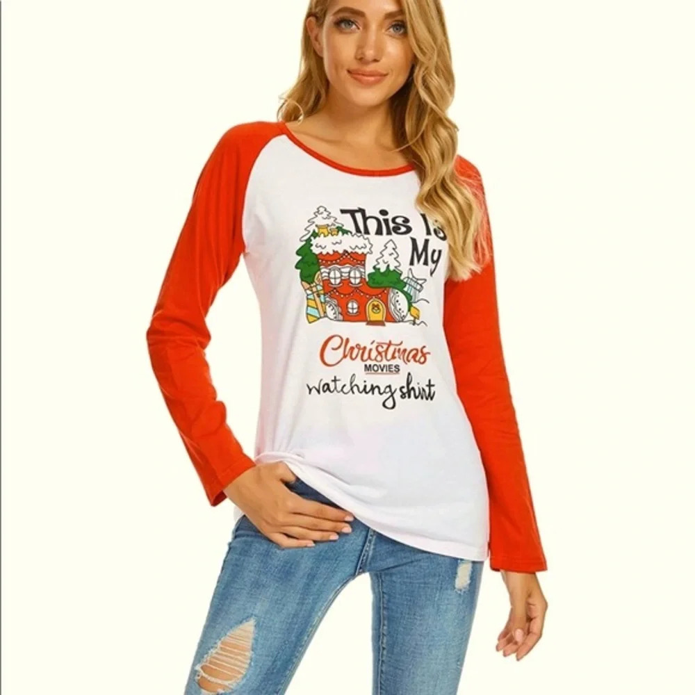 NIP🎅🏽 This is my Christmas Movie Watching Shirt - Picture 2 of 4